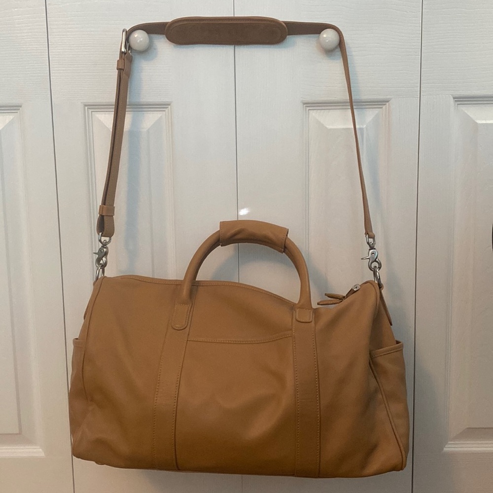 Coach Leather Duffel / Carry On